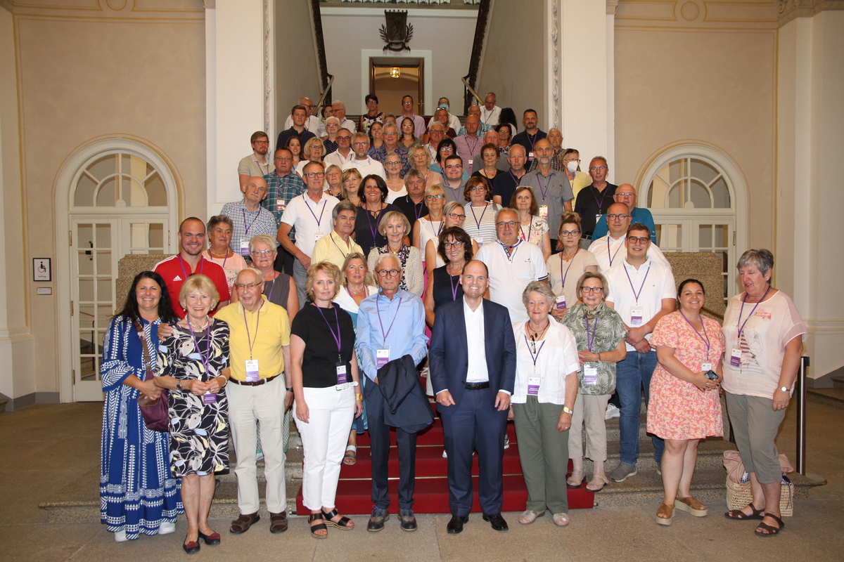 Gruppenbild im Maximilianeum