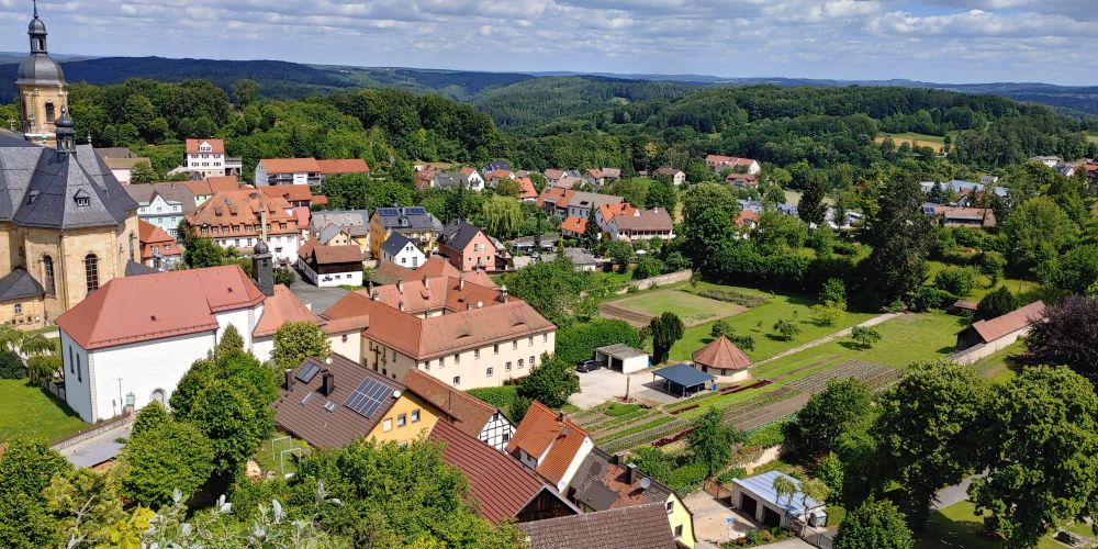 Bild vom Klosterensemble in Gweinstein (Bildnachweis: Georg Lang)